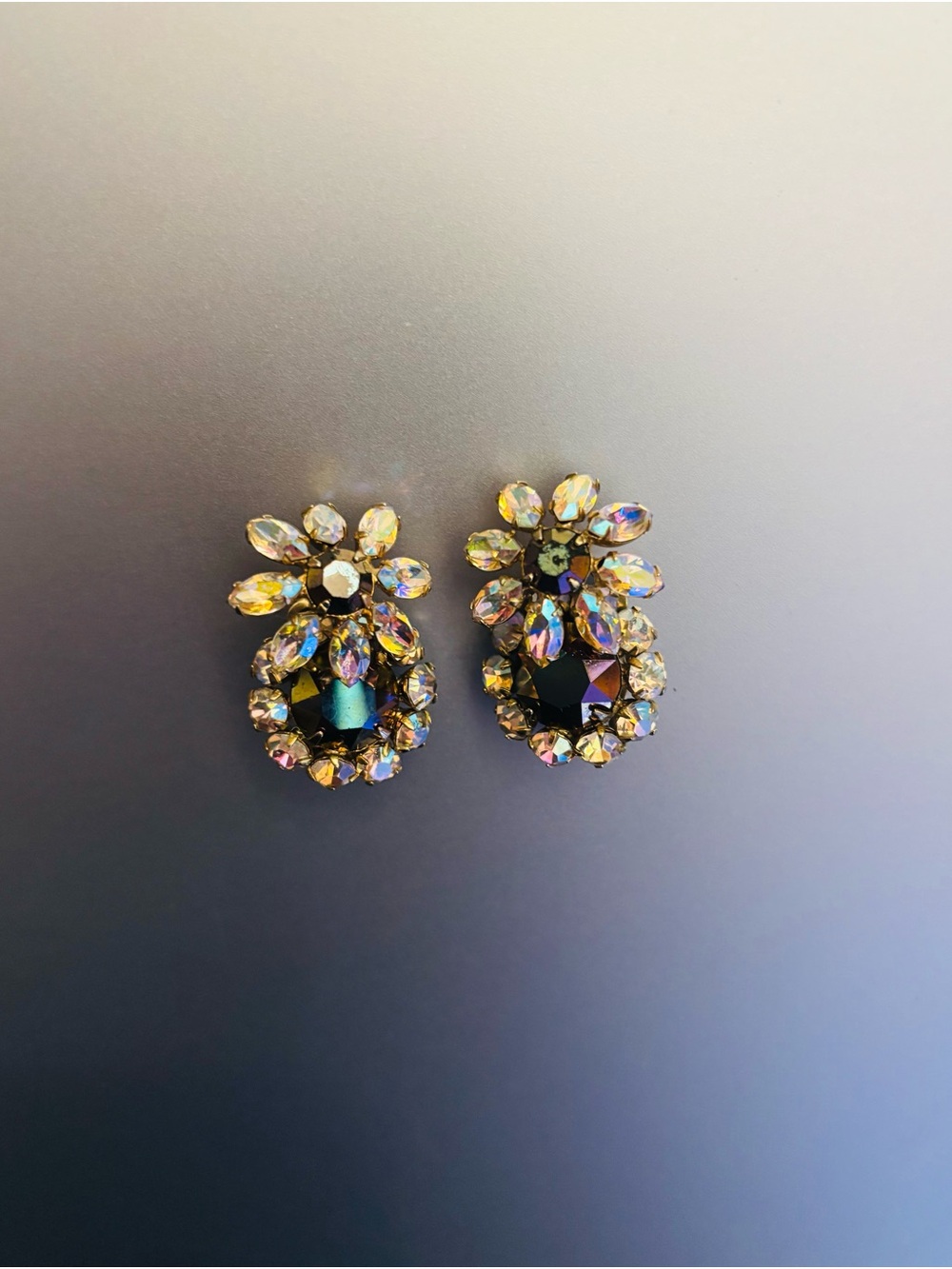 Sherman double flowered design Earrings